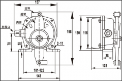 耐腐蝕雙向拉繩開關(guān)HFKLT2-I、HFKLT2-II工廠直營